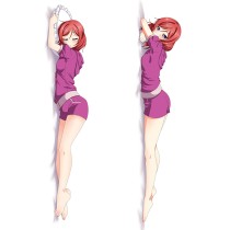 Love Live! Maki Sleep Anime Dakimakura School idol project Body Pillow Case Cover
