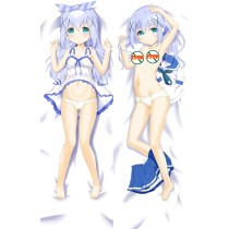 Is the Order a Rabbit? Kafuu Chino Anime Otaku Dakimakura Hugging Body Pillow Case
