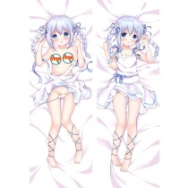 Anime Is the Order a Rabbit? Kafuu Chino Dakimakura Hugging Body Pillow Case