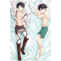 Attack on Titan Levi Anime Dakimakura Pillow Cover