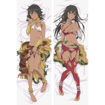 Is It Wrong to Try to Pick Up Girls in a Dungeon? Amazon Tiona Hiryute Anime Dakimakura Pillow Cover