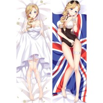 Azur Lane HMS Hood Anime Dakimakura Pillow Cover