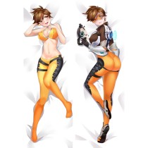 Overwatch Tracer Anime Dakimakura Hugging Pillow Cover