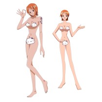 One Piece Nami Anime Dakimakura Pillow Cover