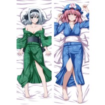Touhou Project Youmu Konpaku Yuyuko Saigyouji Anime Dakimakura Pillow Case 