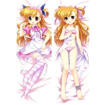Magical Girl Lyrical Nanoha Nanoha Takamachi  Anime Dakimakura Pillow Case 
