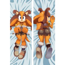 Sonic The Hedgehog Sticks The Badger Anime Dakimakura Hugging Pillow Cover