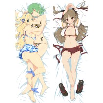 Senran Kagura Katsuragi & Hikage Anime Dakimakura Pillow Cover