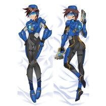 Overwatch Tracer Lena Oxton Anime Dakimakura Pillow Cover