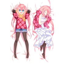 Laid-Back Camp Nadeshiko Kagamihara Anime Dakimakura Pillow CoverH3749-A