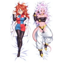 Dragon Ball FighterZ Android 21 Anime Dakimakura Pillow Cover