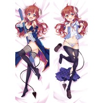 The Demon Girl Next Door Shadow Mistress Shamiko Anime Dakimakura Pillow Cover