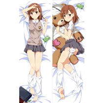 A Certain Scientific Railgun Mikoto Misaka Anime Dakimakura Pillow Cover