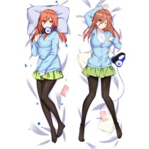 The Quintessential Quintuplets Nakano Miku Anime Dakimakura Pillow Cover H3924-A