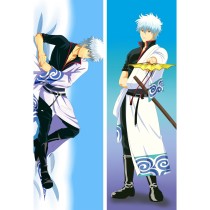 Gin Tama Sakata Gintoki BL Male Anime Dakimakura Pillow Cover