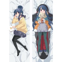 Laid-Back Camp Shima Rin Anime Dakimakura Pillow Cover H3864