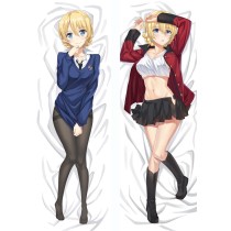 Girls und Panzer Darjeeling Anime Dakimakura Pillow Cover