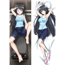 How Heavy Are the Dumbbells You Lift? Souryuuin Akemi Anime Dakimakura Pillow Cover