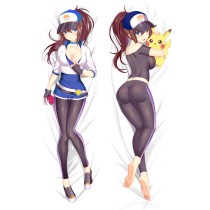 Pokemon Go Mystic Trainer Anime Dakimakura Japanese Pillow Cover  