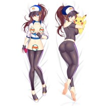 Pokemon Go Mystic Trainer Anime Dakimakura Japanese Pillow Cover  