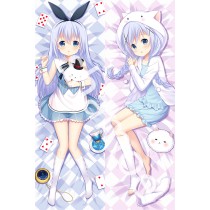 Is the Order a Rabbit? Kafuu Chino Anime Dakimakura Pillow Cover