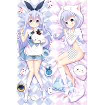 Is the Order a Rabbit? Kafuu Chino Anime Dakimakura Pillow Cover