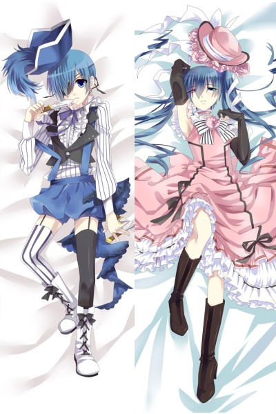 Black Butler Ciel Phantomhive Anime Dakimakura Hugging Body Pillow Cover