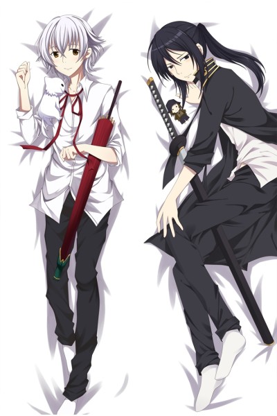 K-Project Isana Yashiro and Kuroh Yatogami Anime Dakimakura hPillow Cover