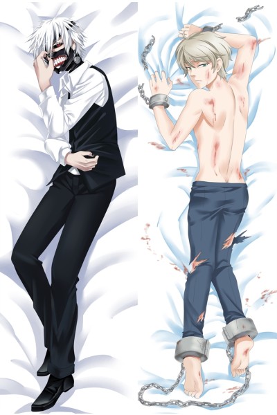 Tokyo Ghoul Ken Kaneki Otaku Dakimakura Hugging Body Pillow Cover