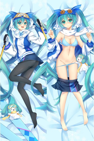 Snow Miku 2016 Anime Dakimakura Pillow Cover