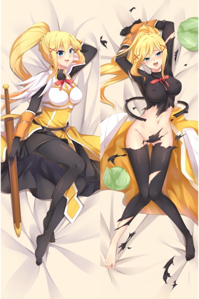 KonoSuba God's Blessing on This Wonderful World! Lalatina Dustiness Ford/Darkness Anime Dakimakura Pillow Cover