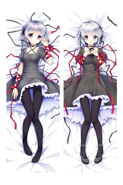 Anime Rewrite Kagari Otaku Dakimakura Hugging Body Pillow Cover