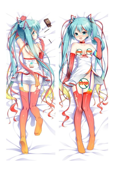 Hatsune Miku Racing Miku Anime Dakimakura Pillow Cover