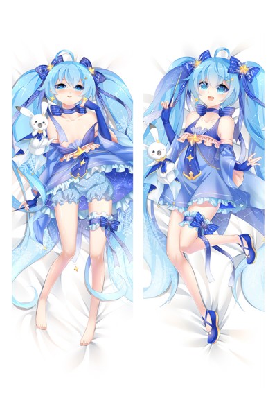 Hatsune Miku SNOW MIKU 2017 Anime Dakimakura Pillow Cover