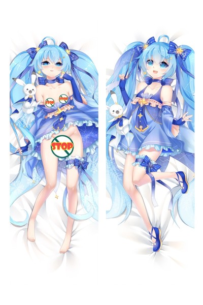 Hatsune Miku SNOW MIKU 2017 Anime Dakimakura Pillow Cover
