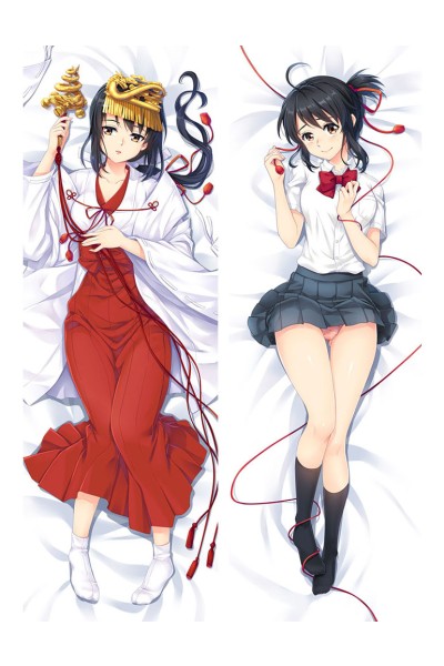 Your Name Miyamizu Mitsuha Body Pillow Case