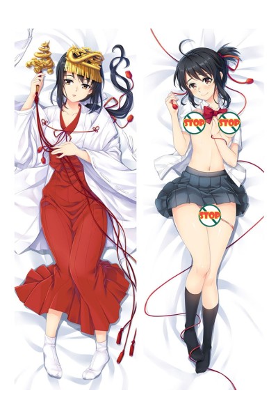 Your Name Miyamizu Mitsuha Body Pillow Case