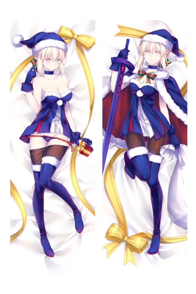 Fate Stay Night Zero Dakimakura Saber Christmas Anime Hugging Body Pillow Case