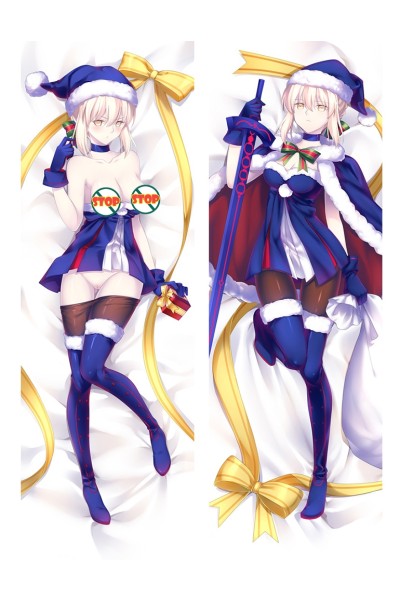 Fate Stay Night Zero Dakimakura Saber Christmas Anime Hugging Body Pillow Case
