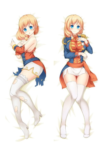 Warship Girls HMS Rodney Hugging Body Otaku Gift Cover Dakimakura Pillow Case