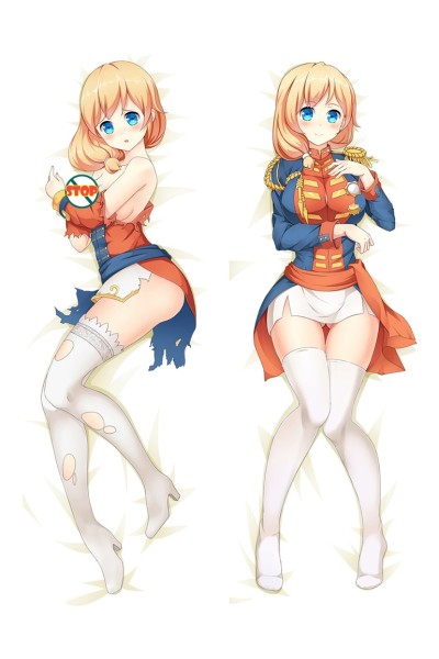 Warship Girls HMS Rodney Hugging Body Otaku Gift Cover Dakimakura Pillow Case