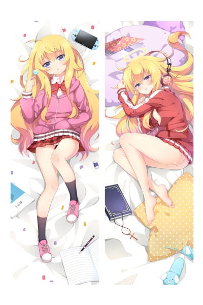 Gabriel DropOut Gabriel White Tenma Dakimakura Hug Body Pillow Case