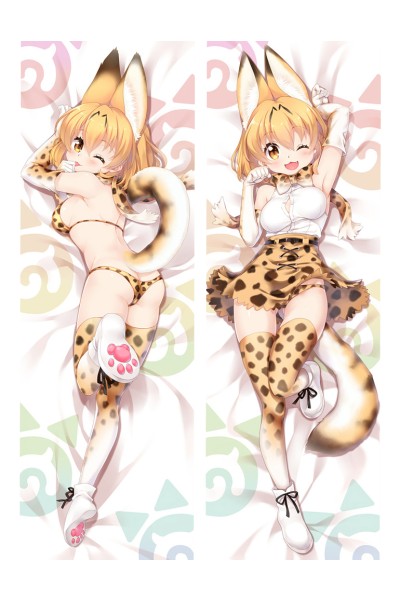 Kemono Friends Serval Anime Dakimakura Hugging Body Pillow Cover