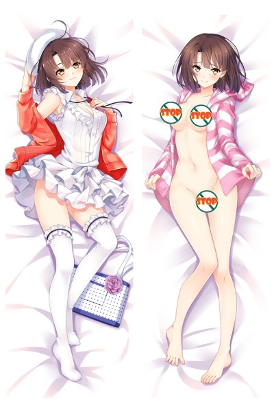 Saekano Kato Megumi Anime Dakimakura Pillow Cover