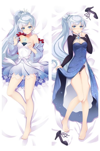 Anime RWBY Weiss Dakimakura Bed Hugging Body Pillow Case Cover