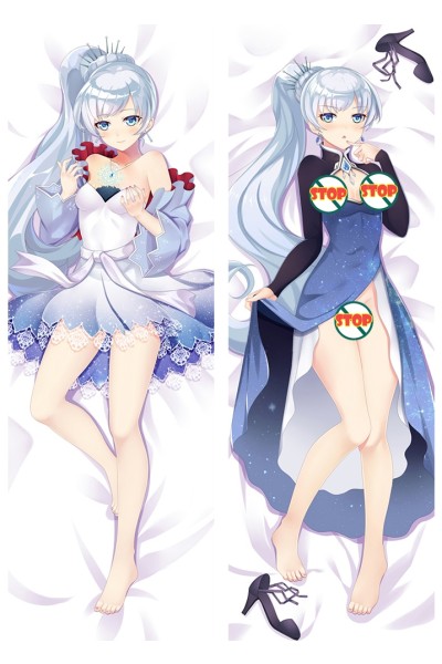 Anime RWBY Weiss Dakimakura Bed Hugging Body Pillow Case Cover