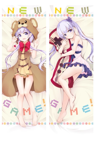 New Game! Aoba Suzukaze Dakimakura Bedding Hugging Body Pillow Cover