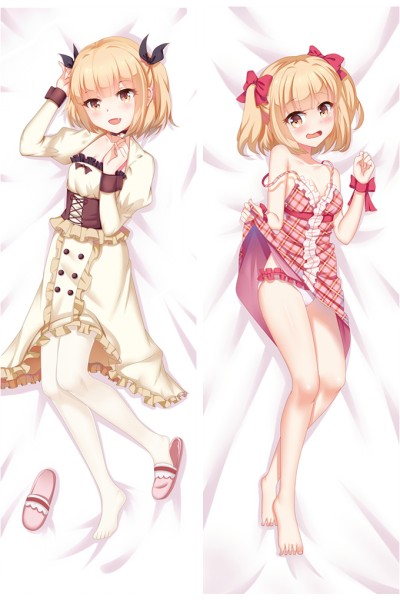 Anime New Game! Yun Iijima Otaku Dakimakura Hugging Body Pillow Case 