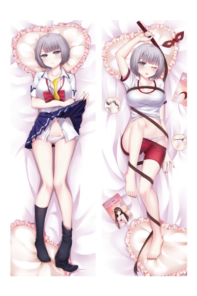 Boku no Kanojo ga Majime Sugiru Shojo Bitch na Ken Akiho Kōsaka Anime Dakimakura Pillow Cover 