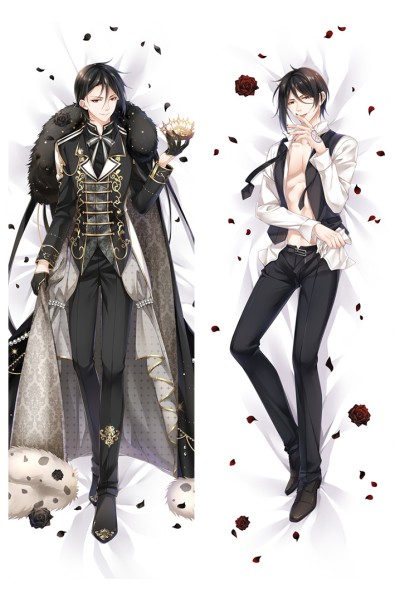 Black Butler Sebastian Michaelis Anime Dakimakura Pillow Cover